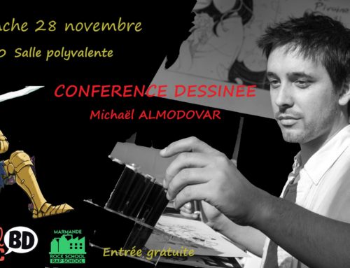 Conférence, démo MANGA de Michaël ALMODOVAR