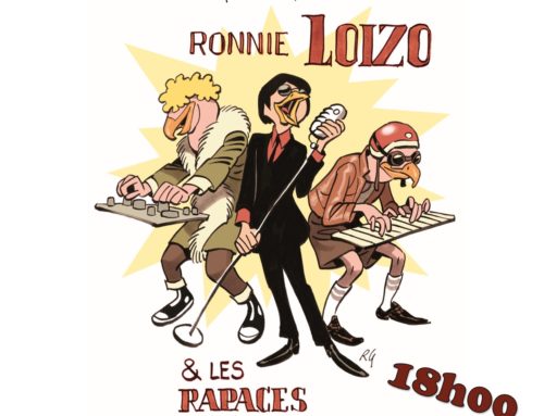 Richard GUERINEAU dessine Ronnie LOIZO et les rapaces
